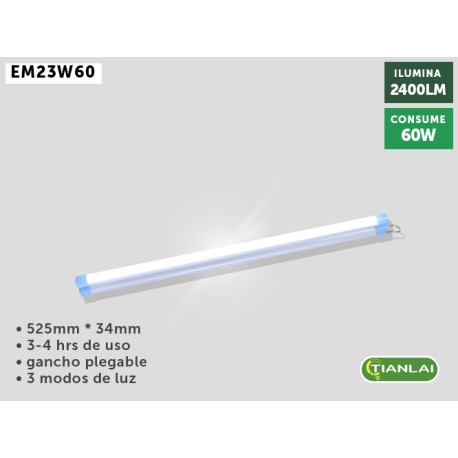 (EM23W60) LAMPARA DE EMERGENCIA MEGALUZ/TIANLAI