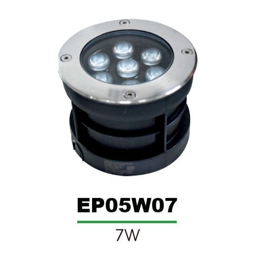 (EP05W07) LUMINARIO PARA EMPOTRAR EN PISO 7W TIANLAI
