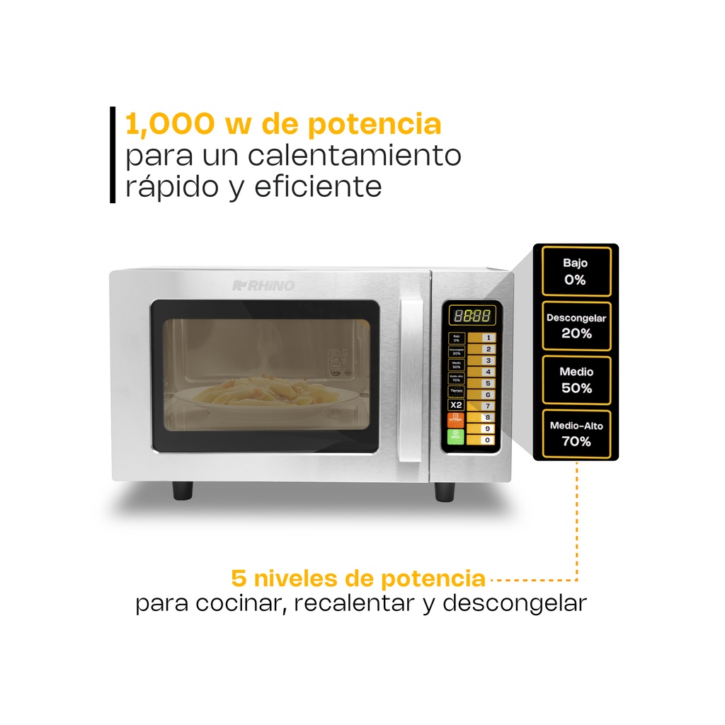 HORNO DE MICROONDAS 0.9 PIES DIGITAL