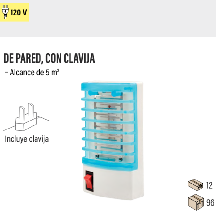 (1619) MATA INSECTOS PARA PARED SANTUL