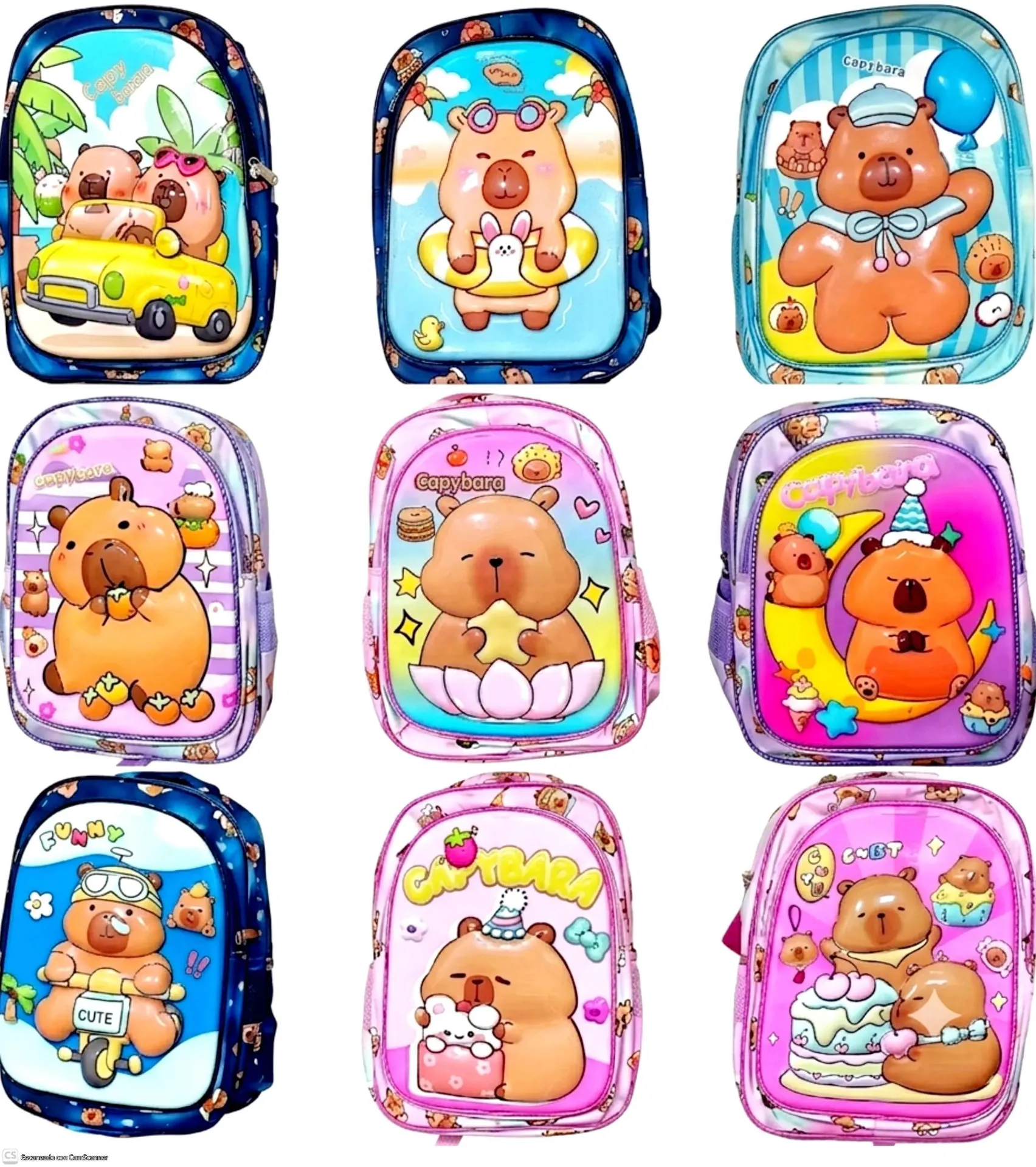 [CAPIBARA] (M2) MOCHILA CAPIBARA 