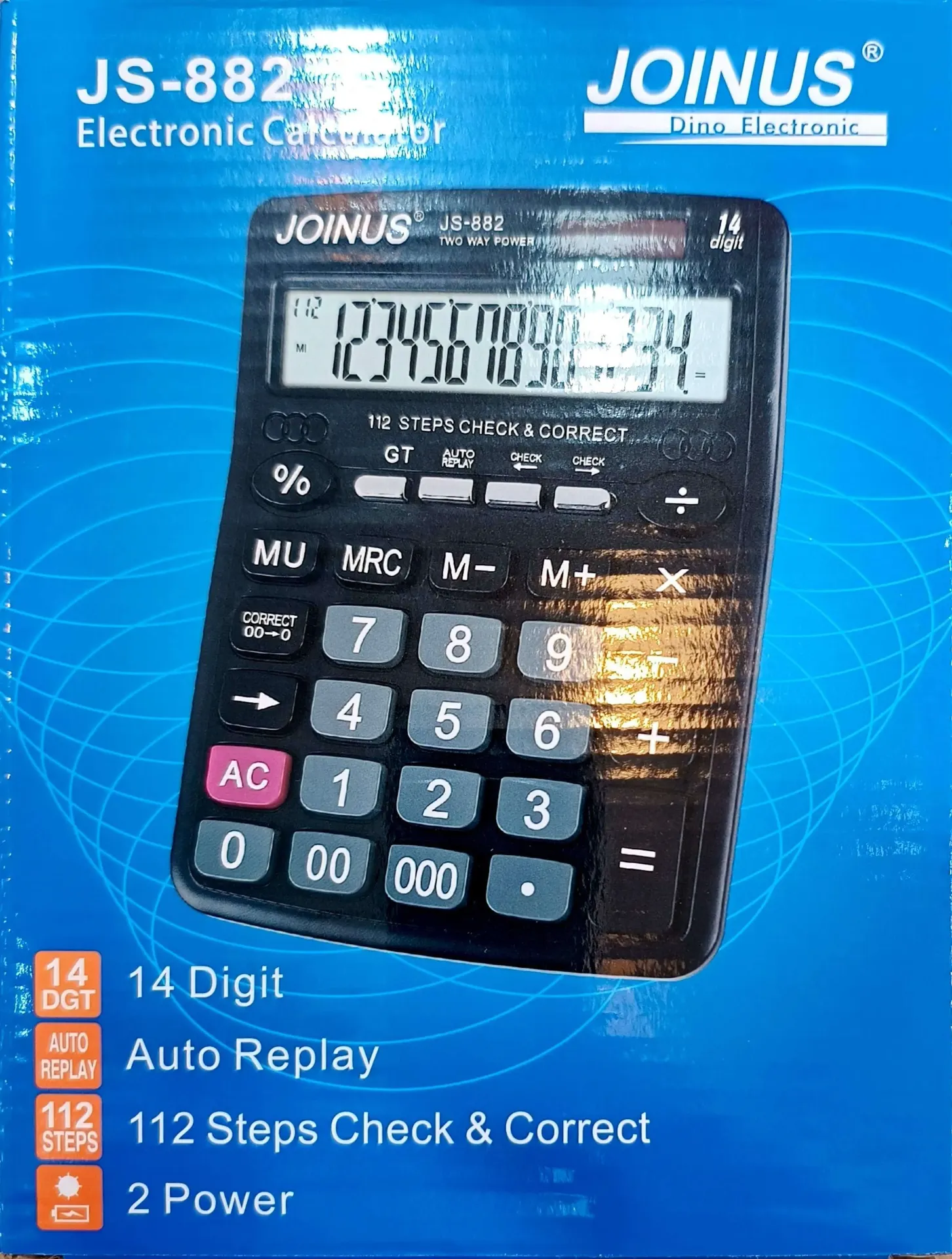 [JS-882 (PA)] CALCULADORA JS-882