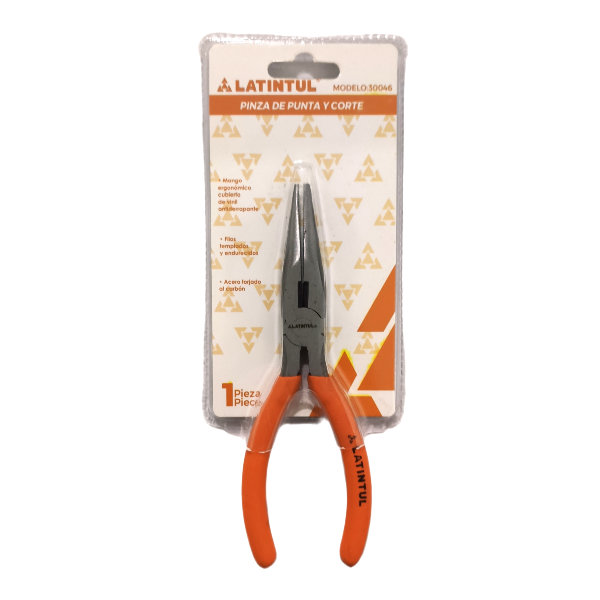 [30046] (30046) PINZA DE PUNTA Y CORTE 6"