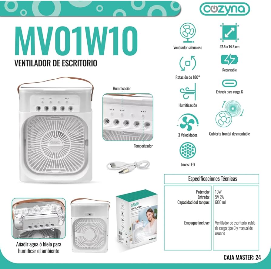 (MV01W10) MINI VENTILADOR TIANLAI