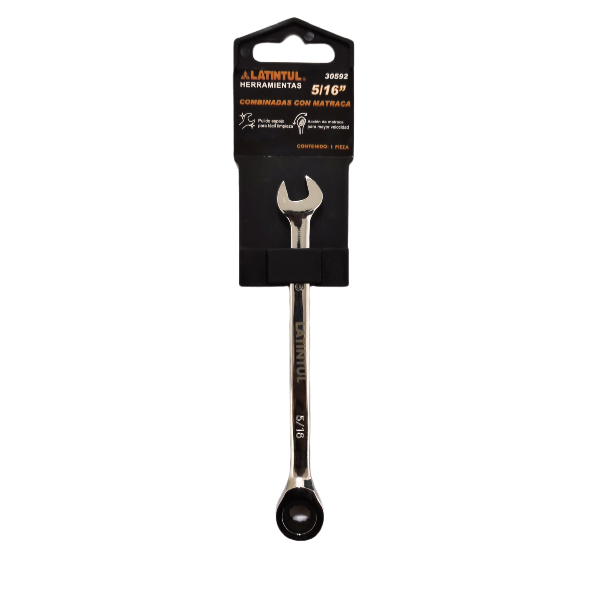 [30592] (30592) LLAVE ESPAÑOLA MATRACA 5/16" LATINTUL