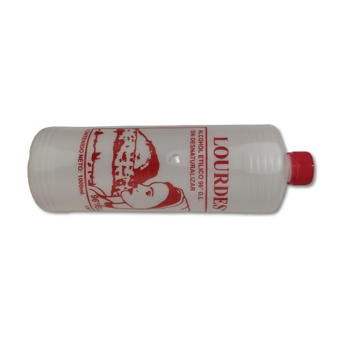 [ALCL961L (P)] ALCOHOL 1L LOURDES 96°