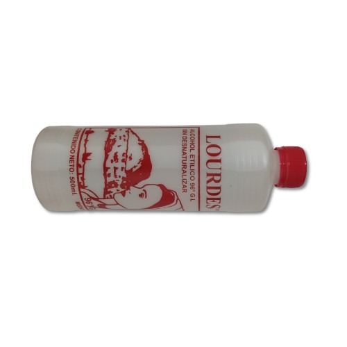 [ALCL96500ML (P)] ALCOHOL 500ML LOURDES 96°