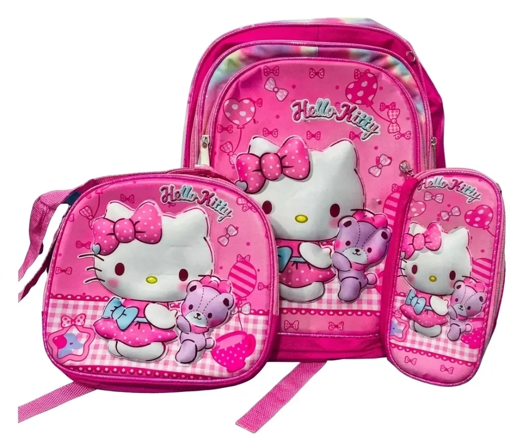 (M13) MOCHILA TRIPLE KINDER