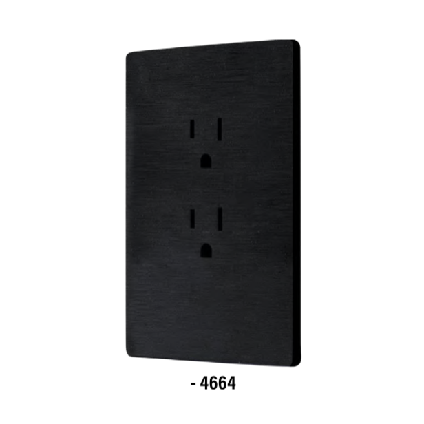 (4664) PLACA CONTACTO DOBLE SANTORINI (SANTUL)