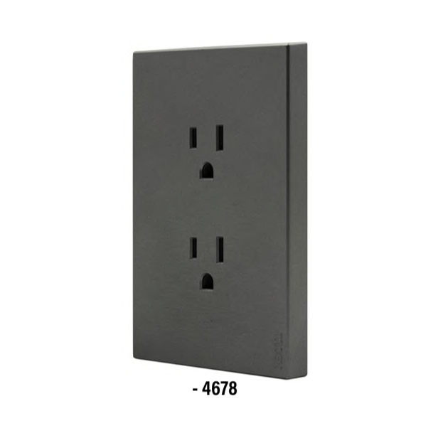 (4678) PLACA CONTACTO DOBLE FONTANA (SANTUL)