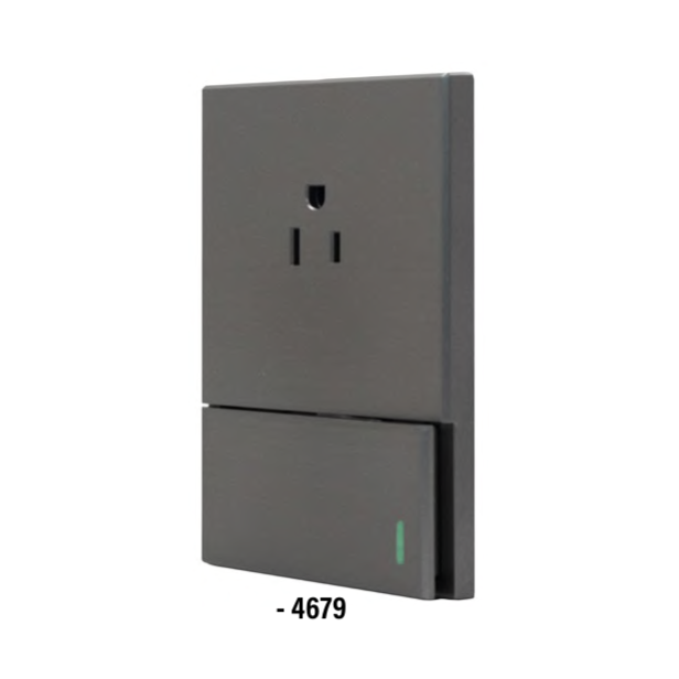 (4679) PLACA APAGADOR SENCILLO Y CONTACTO FONTANA (SANTUL)