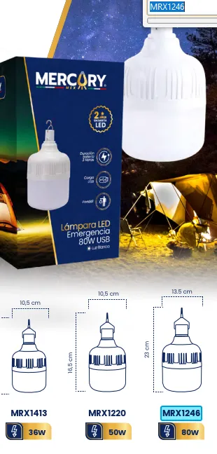 [MRX1246] (MRX1246) FOCO DE EMERGENCIA 80W MERCURY