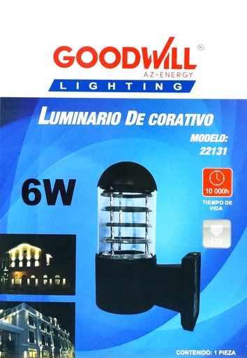 [22131] (22131) LAMPARA DE PARED  (GOOD WILL)