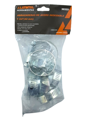 [7503173303334] (30333) ABRAZADERA 1 3/4´´ 10PZAS. LATINTUL
