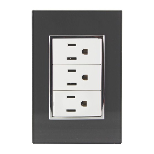 [4581] (4581) PLACA VENECIA HUMO CONTACTO TRIPLE