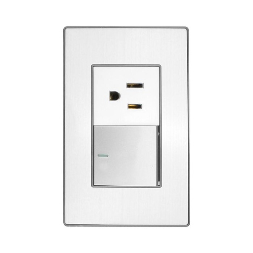 [4632] (4632) PLACA CORDOBA APAGADOR Y CONTACTO