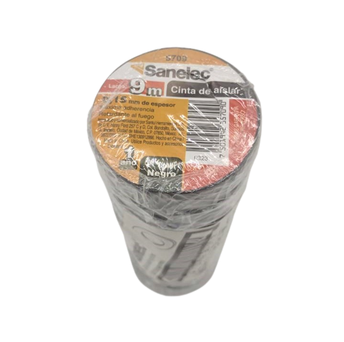 [5709] (5709) CINTA DE AISLAR CHICA NEGRA SANELEC