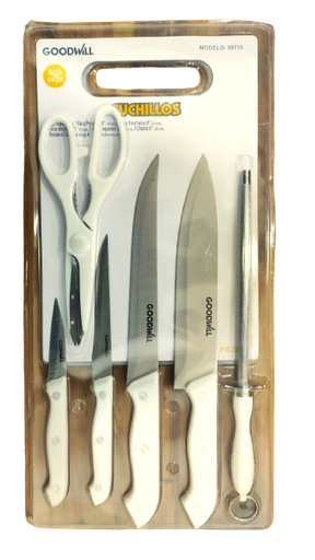 [69736] (69736) CUCHILLO COCINA 6 PZAS