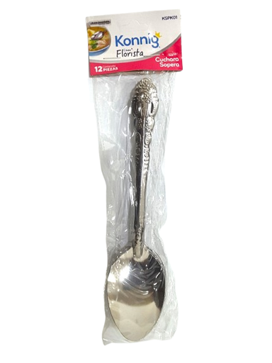 [KSPK01-100] (KSPK01-100) CUCHARA FLORENCIA PERFORADA (FLORISTA) KONNIG