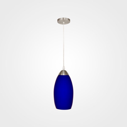 [MX-CL7002-2] (MX-CL7002-2) LUMINARIO COLGANTE VIDRIO SOPLADO AZUL (MAXXI)