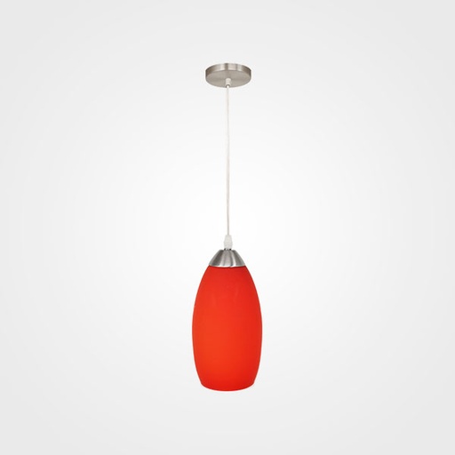 [MX-CL7002-4] (MX-CL7002-4) LUMINARIO COLGANTE VIDRIO SOPLADO ROJO (MAXXI)