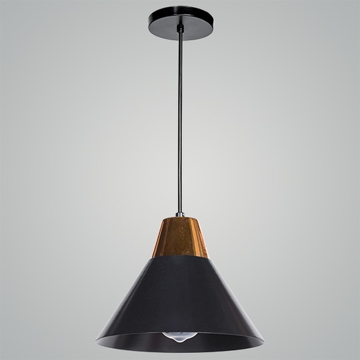 [MX-CL7027/N/CB] (MX-CL7027/N/CB) LAMP. COLGANTE NEGRO/COBRE