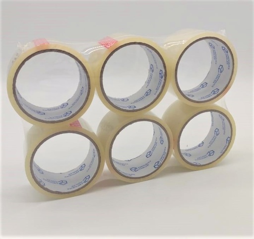 [CINTA 40M TRANSP (PA)] CINTA 40M TRANSPARENTE PAQUETE C/6
