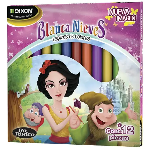 [BLANCA NIEV. CORTO (PA)] COLORES BLANCA NIEVES CORTOS (PAQUETE C/10)