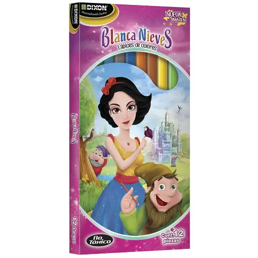 [BLANCA NIEV. LARGOS (PA)] COLORES BLANCA NIEVES LARGOS (PAQUTES C/5 PZAS.)