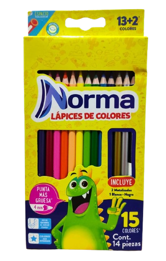 [NORMA C/15 (PA)] COLORES NORMA C/12+3