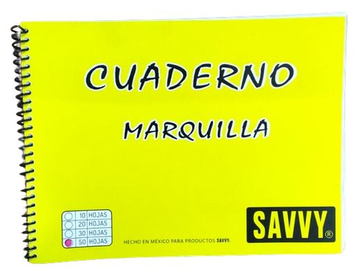 [CUADERNO MARQUILLA C/50 (PA)] CUADERNO MARQUILLA C/50 HOJAS