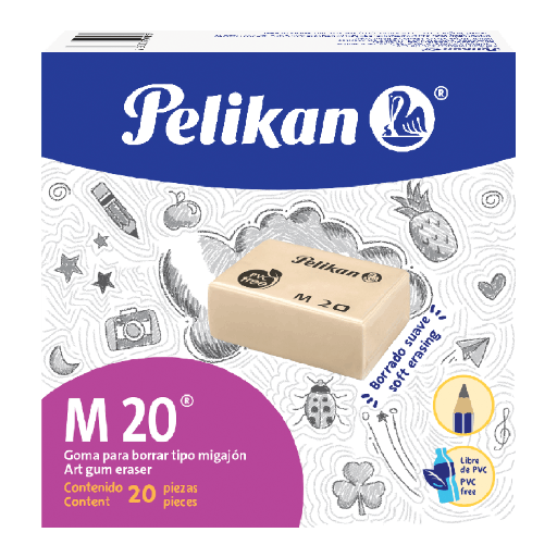 [7501015201015 (PA)] Goma Pelikan M20