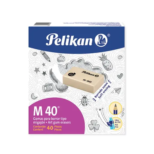 [7501015205532 (PA)] Goma Pelikan M40