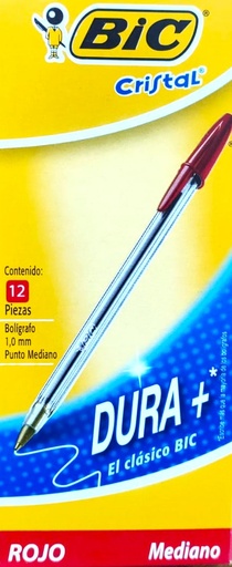 [7501014511030 (PA)] LAPICERO BIC MEDIANO ROJO