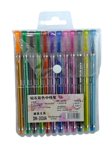 [6936064300432 (PA)] LAPICERO GEL P. FINO 0.5MM C/12 (ZXB-04)