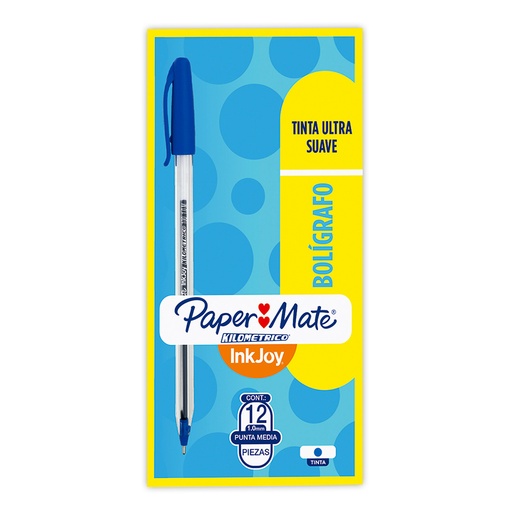 [7703486035315 (PA)] LAPICERO KILOMETRICO AZUL C/12