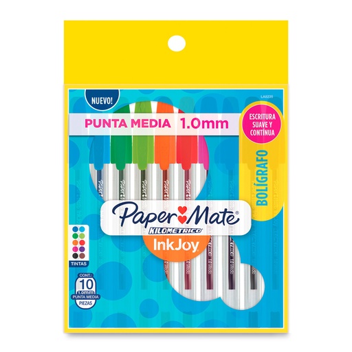 [7501030682356 (PA)] LAPICERO KILOMETRICO C/10