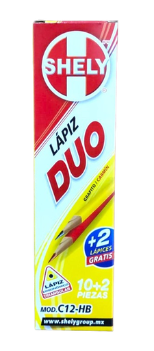 [LGR-033 (PA)] LAPIZ DUO SHELY CAJITA