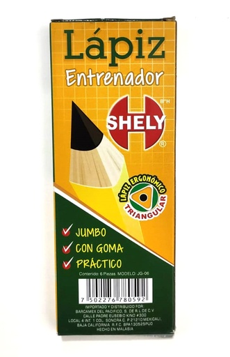 [LAPIZ ENTRENADOR (PA)] LAPIZ ENTRENADOR SHELY C/6 PZAS