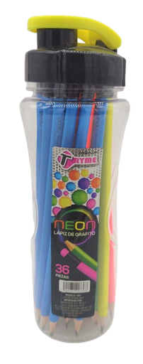 [LAPIZ MATE/NEON C/36 (PA)] LAPIZ TRYME GRAFITO  C/36 PZAS