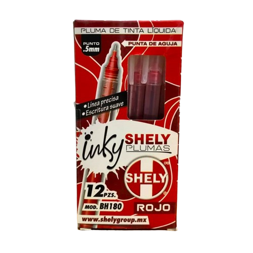 [BH180] PLUMA TINTA LIQUIDA SHELY 0.5MM BH180 (INKY)
