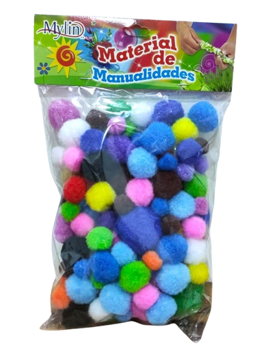 [POMPONES] POMPOM SURTIDO 30G