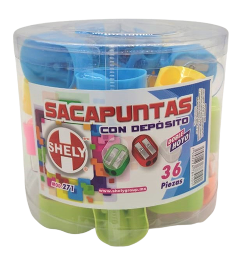 [SCC-017 (PA)] SACAPUNTAS DEPOSITO SHELY C/36 PZAS