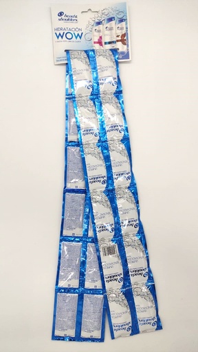 [SHAMPOO H&S CLASICO] SHAMPOO HEAD & SHOULDERS CLASICO TIRA C/24  (H)