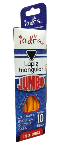 [IND-0063 (PA)] LAPIZ TRIANGULAR JUMBO (INDRA)