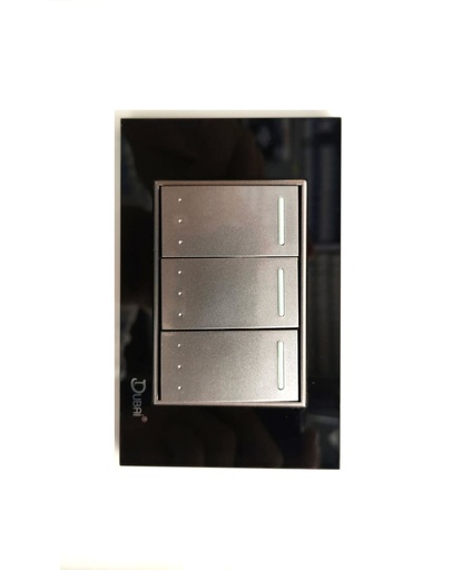 [72410] (72410) PLACA APAGADOR TRIPLE DUBAI