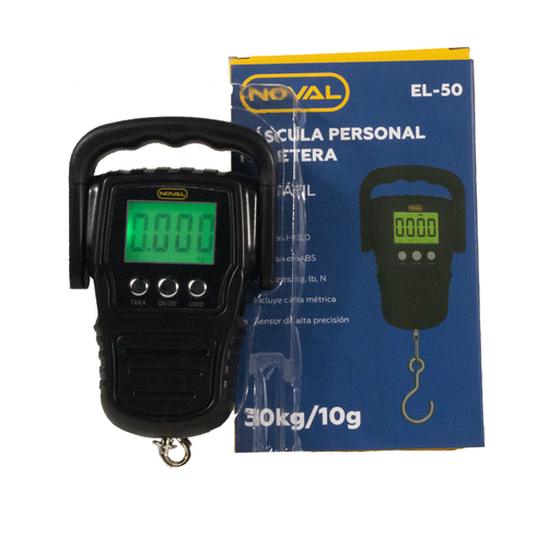 [EL-50] BASCULA PERSONAL MALETERA 50KG/10G (NOVAL)