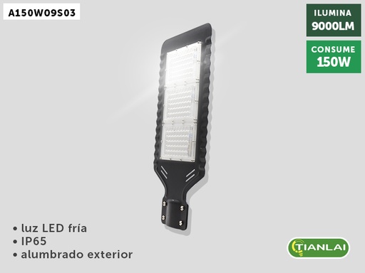 [A150W09S03] LAMPARA SUBURBANA 150W TIANLAI  