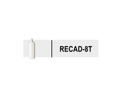 [RECAD-8T] RECIPIENTE PARA ADEREZO DE POLIETILENO, TRANSPARENTE 8OZ