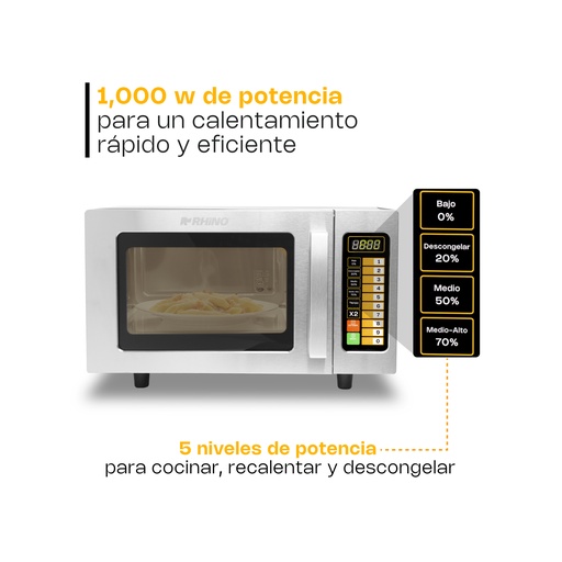 [HOMIC-09D] HORNO DE MICROONDAS 0.9 PIES DIGITAL